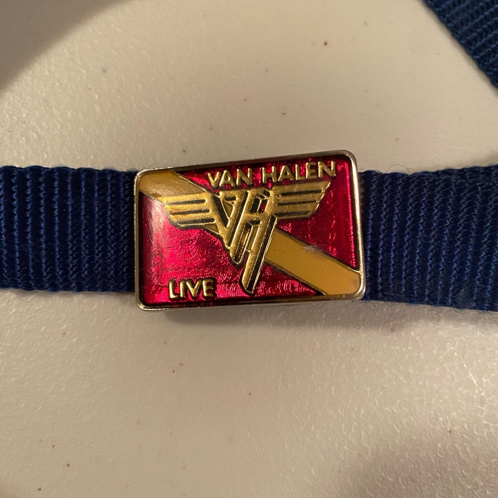 Van Halen Live Belt Buckle